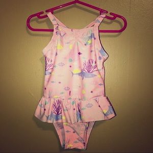 Cat and Jack infant Girls Bathing Suit 18 months